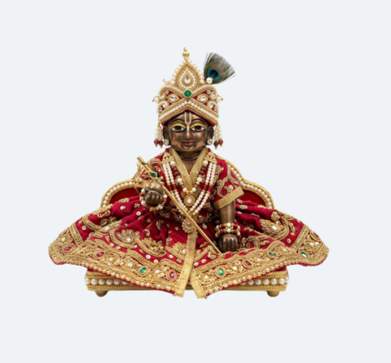 Designer Mehroom Poshak for Laddu Gopal