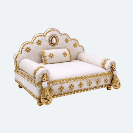 Premium Velvet Laddu Gopal Singhasan